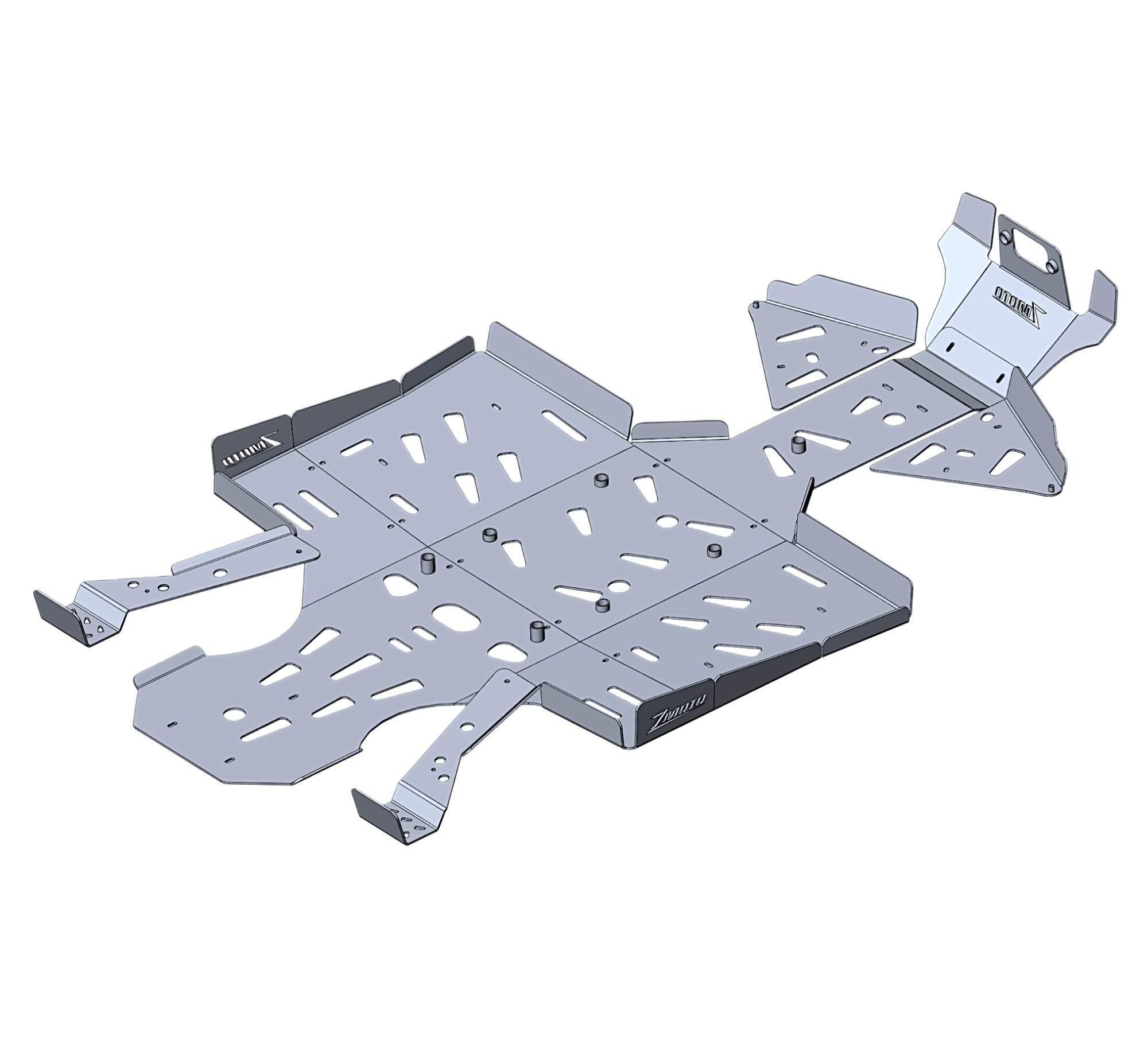 Osłony podwozia zmoto aluminiowe qjmotor sfa1000 sfa600
