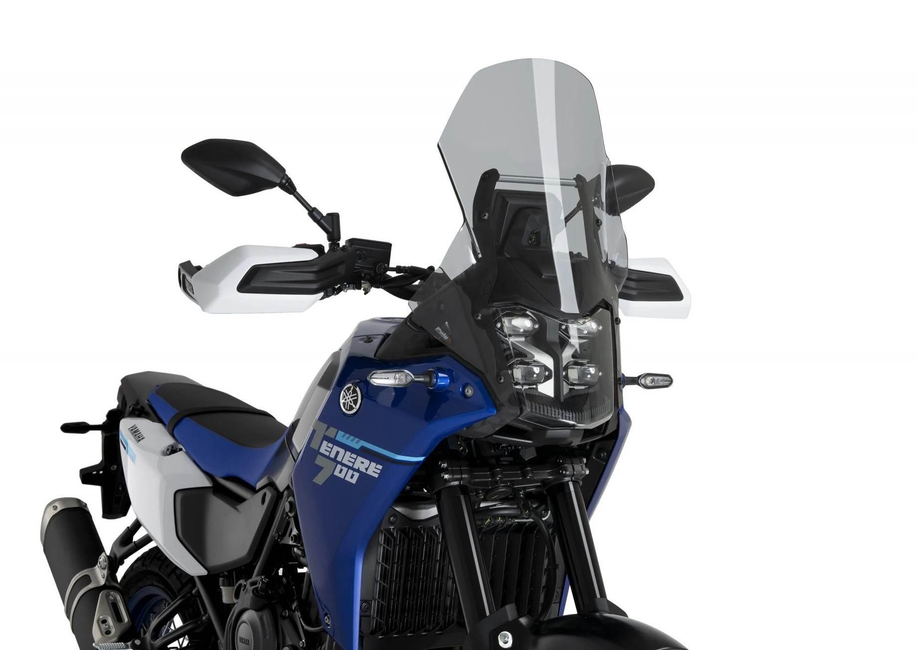 Szyba turystyczna puig do yamaha tenere 700 25 lekko przyciemniona