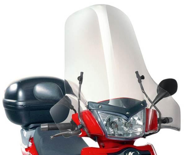 Kappa Szyba Kymco People S50/125/200 '05-'15 64 X 71 Cm Przezroczysta - Pot