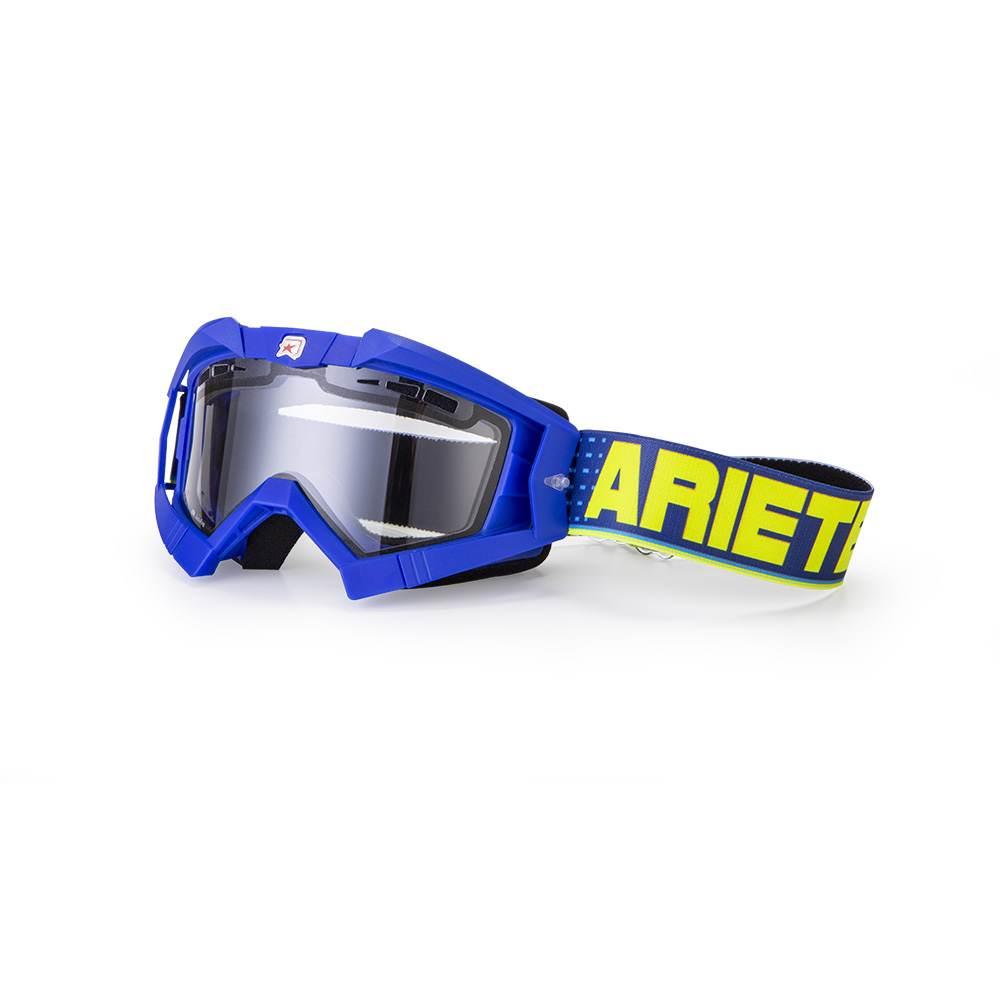 Ariete Gogle Riding Crows Basic Kolor Niebieski, Szybka Anti Fog, Anti Scra