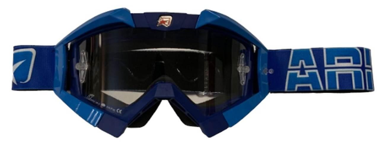 Ariete Gogle Riding Crows Basic Kolor Granatowy/Niebieski, Szybka Anti Fog