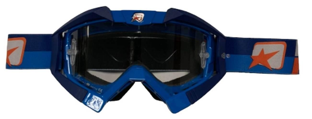Ariete Gogle Riding Crows Basic Kolor Niebieski/Granatowy/Pomarzńczowy, Szy