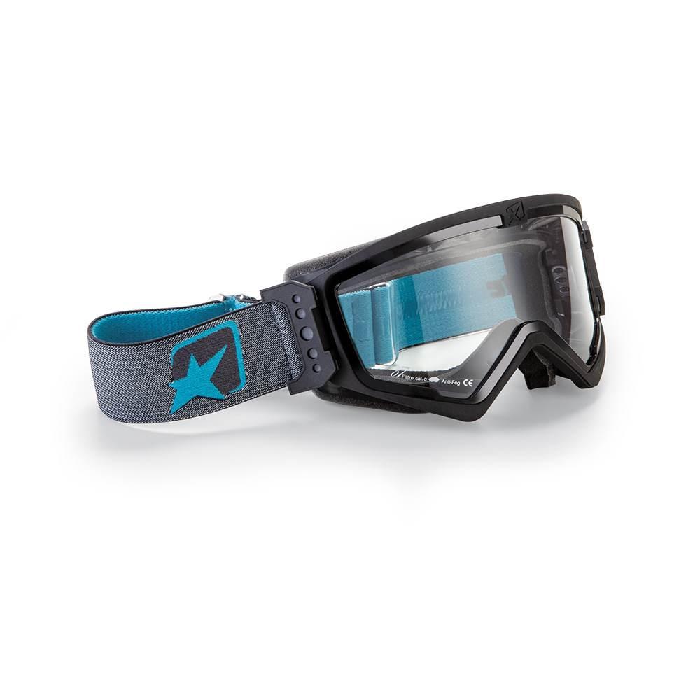 Ariete Gogle Mudmax Easy Kolor Czarny Szary, Szybka Anti Fog, Anti Scratch