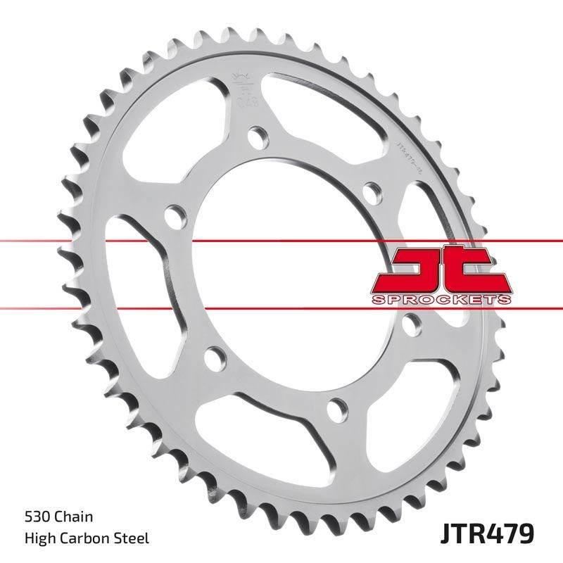 Jt Zębatka Tylna 241 46 Yamaha Fz6 '04-'09 24146Jtzbk Łańc. 530 Kolor Czarn - zdjęcie 2