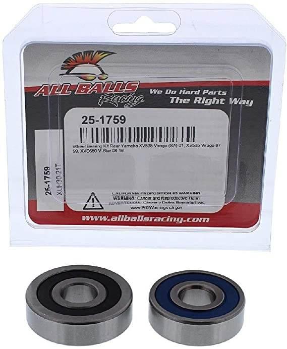 All Balls Łożyska Koła Tylnego Yamaha Xv535 Virago Sa 01, Xv535 Virago 87-9