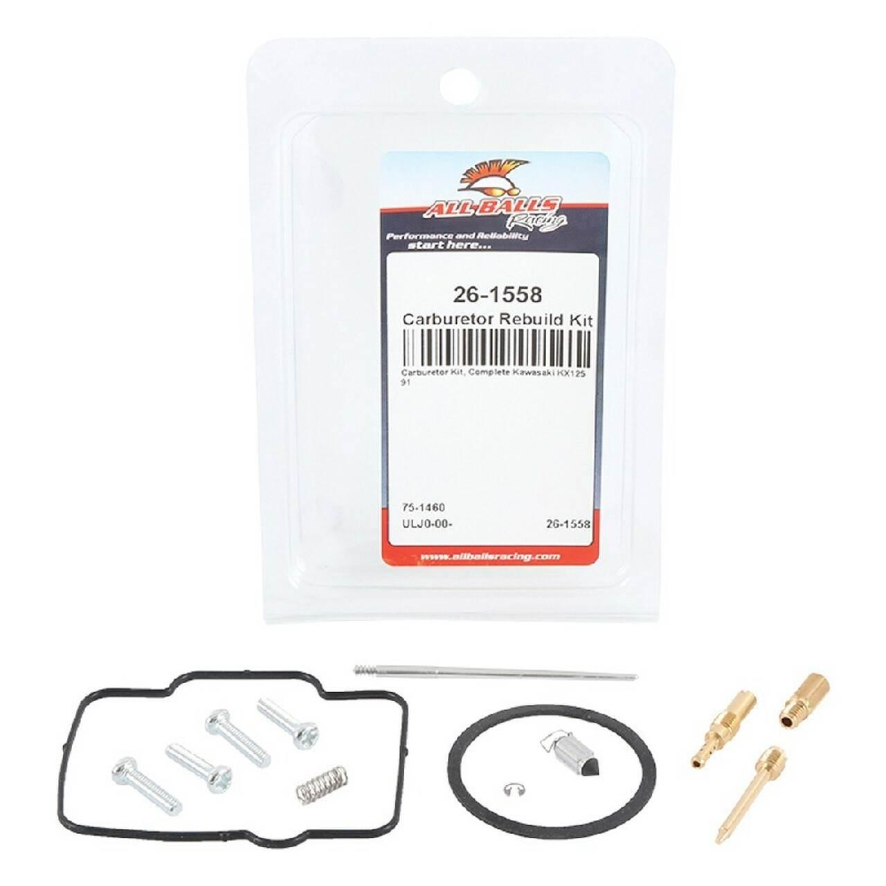All Balls Zestaw Naprawczy Gaźnika Kawasaki Kx 125 '91