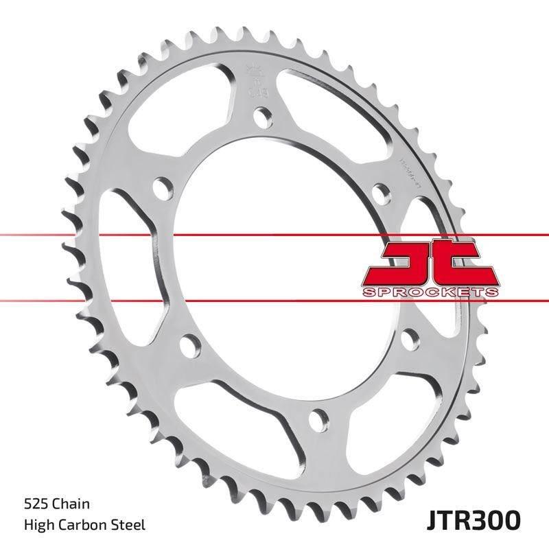 Jt Zębatka Tylna 300 48 Honda Xl600V Transalp '87-'99, Xl700V '08-'13 30048 - zdjęcie 2