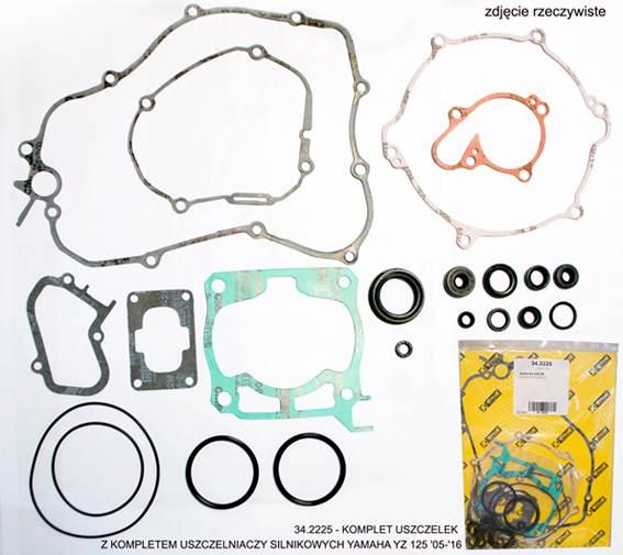 Prox Komplet Uszczelek Z Kompletem Uszczelniaczy Silnikowych Yamaha Yz 125