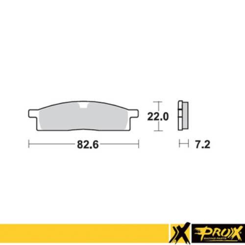 Prox Klocki Hamulcowe Kh119 Yamaha Yz 80/85 '93-19, Yz 65 '19-20, Ttr 125 '