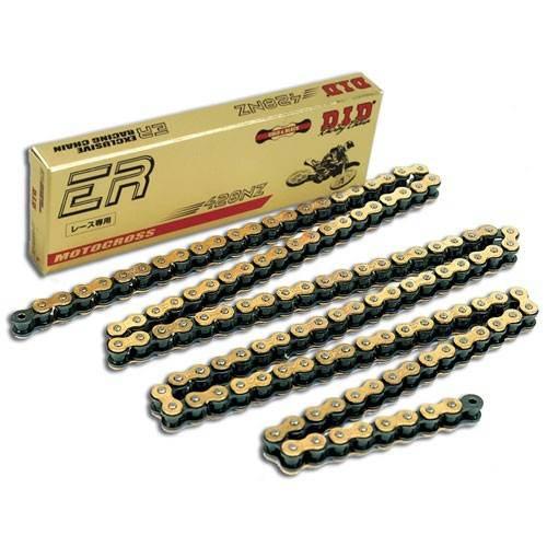 Did Łańcuch Napędowy 428Nzgb-128 128 Ogniw Bez O-Ringów Złoty Otwarty + Zap