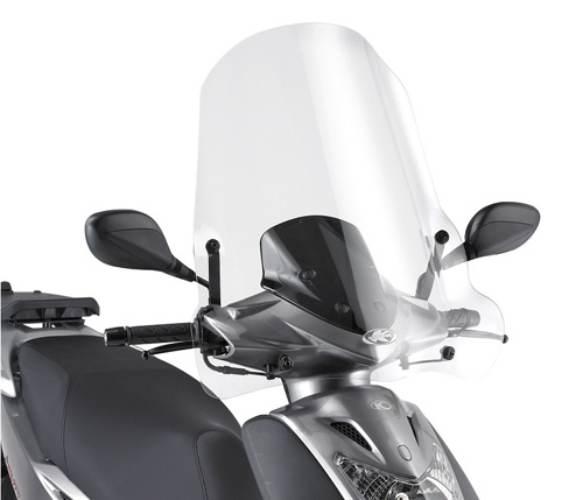 Kappa Szyba Kymco Agility 50/125/150/200/R16 '08-'13 66 X 64 Cm Przezroczys
