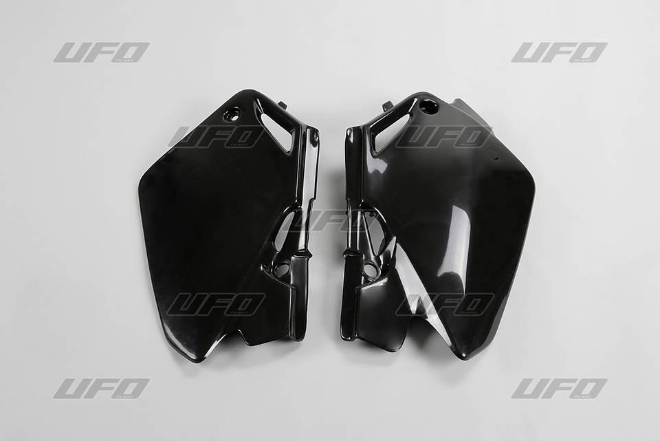 Ufo Boczki Tylne Honda Cr 85 '03-'07 Kolor Czarny