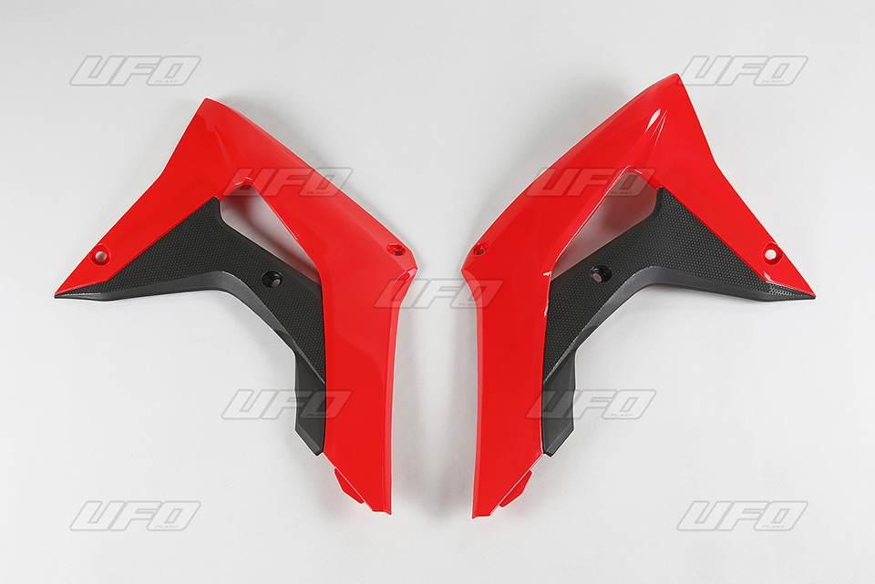 Ufo Osłony Chłodnicy Honda Crf 250R '18-21, Crf 450R '17-'20 Kolor Oem Czer
