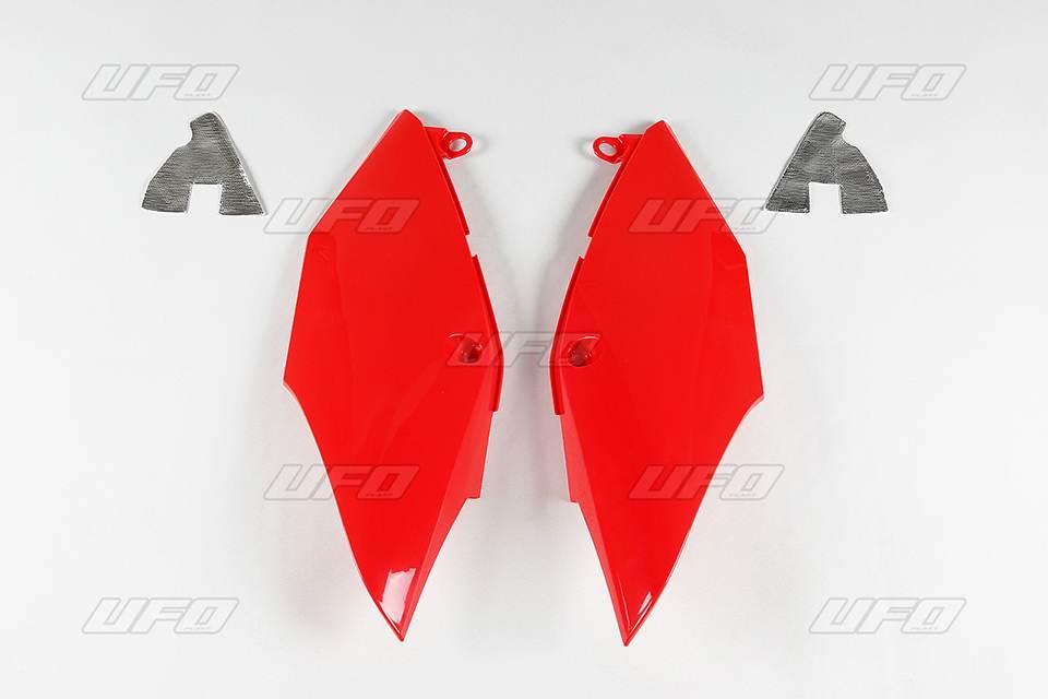 Ufo Boczki Tylne Honda Crf 250R '18-'20, Crf 450R/Rx '17-'20 Kolor Czerwony
