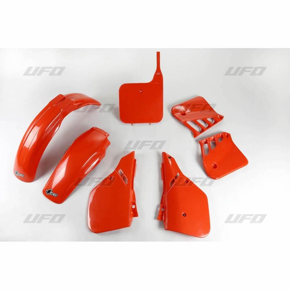 Ufo Komplet Plastików Honda Cr 250 '87 Kolor Oem Czerwony Ho093E999
