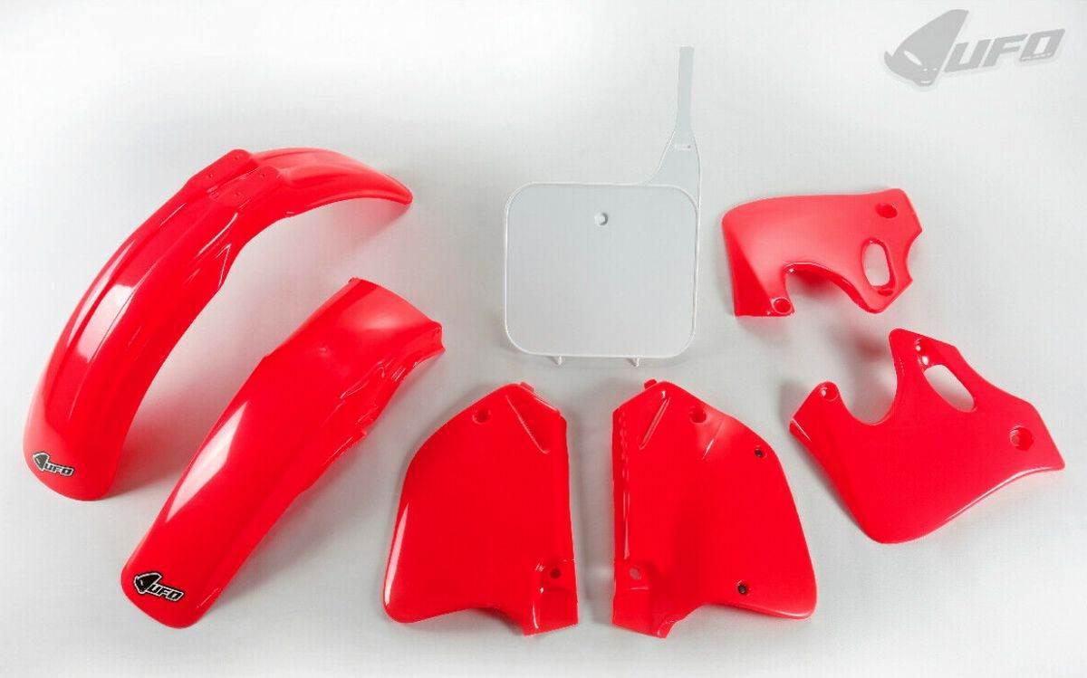 Ufo Komplet Plastików Honda Cr 125 '93-'94, Cr 250 '92-'94 Kolor Oem Czerwo