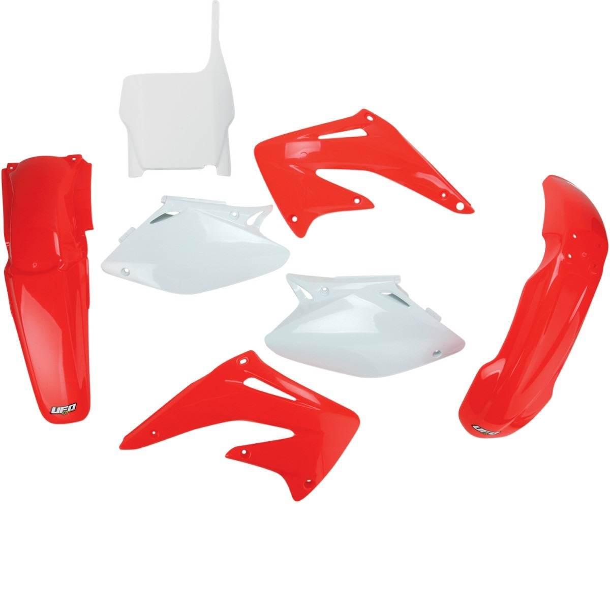 Ufo Komplet Plastików Honda Crf 450 R '04 Kolor Oem Czerwony/Biały Ho107E99