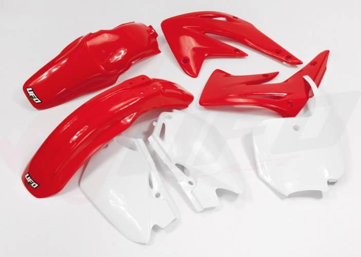 Ufo Komplet Plastików Honda Cr 85 '03-'17 Kolor Oem Czerwony/Biały Ho109E99