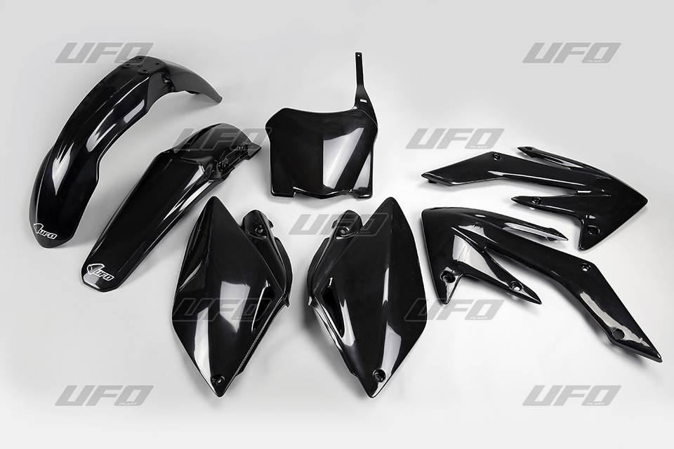 Ufo Komplet Plastików Honda Crf 250R '08-'09 Kolor Czarny = Ho112Be001 Ho11