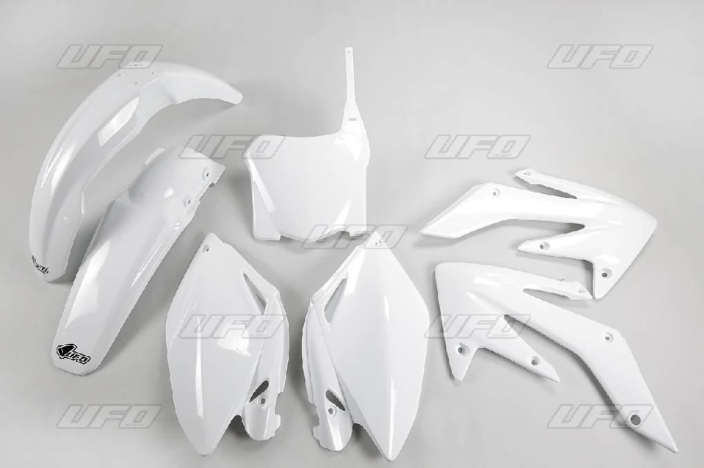 Ufo Komplet Plastików Honda Crf 250R '08-'09 Kolor Biały = Ho112Be041 Ho112