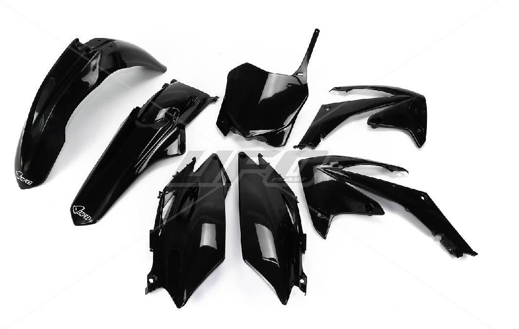 Ufo Komplet Plastików Honda Crf 250R '11-'13, Crf 450R '11-'12 Kolor Czarny