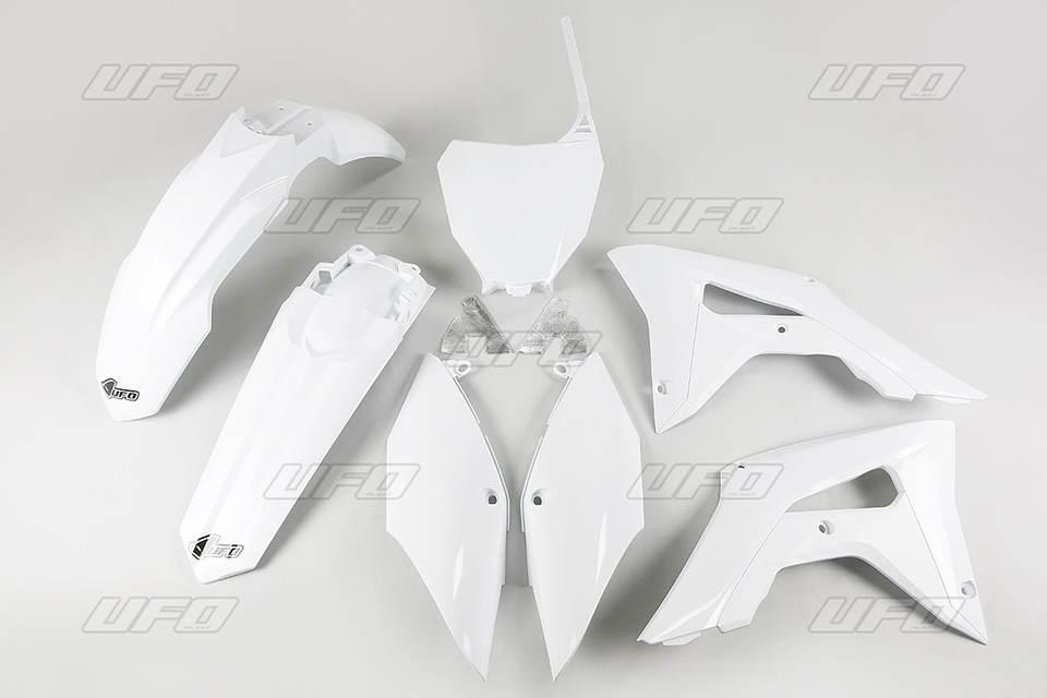 Ufo Komplet Plastików Honda Crf 250R '18-'21, Crf 450R '17-'20 Kolor Biały