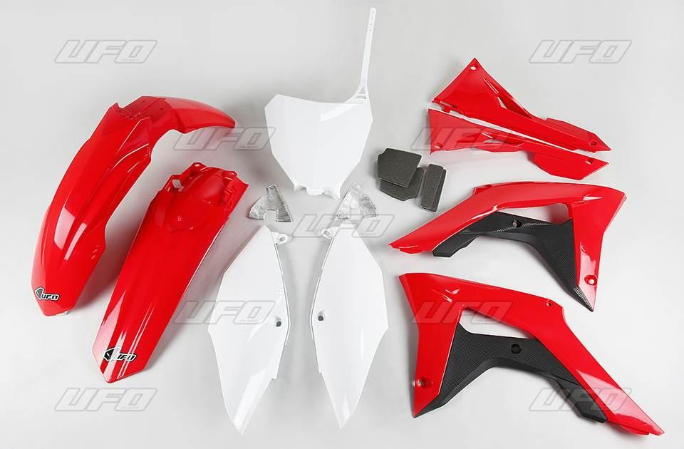 Ufo Komplet Plastików Honda Crf 250R '18-'21, Crf 450R '17-'20 Z Osłonami F