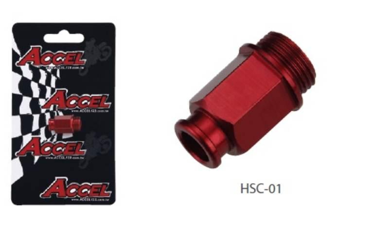 Accel Końcówka Linki Hot Start Kolor Czarny