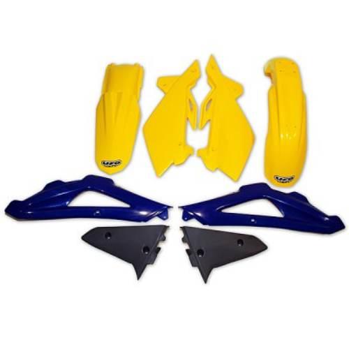 Ufo Komplet Plastików Husqvarna Tc 125/250 '05-07 Kolor Oem Zółty/Niebieski