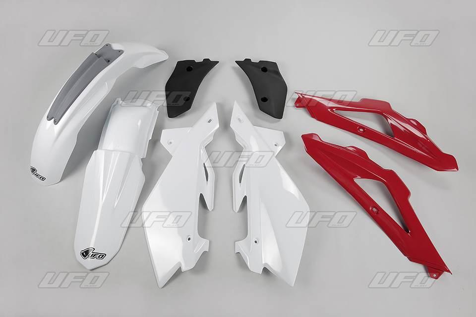 Ufo Komplet Plastików Husqvarna Cr 2T '06-'08 Kolor Oem '07-'08 Biały/Czerw