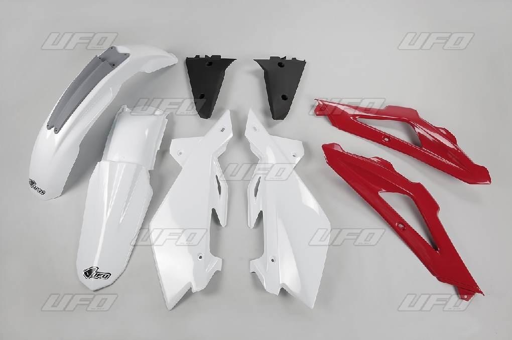 Ufo Komplet Plastików Husqvarna Tc 4T '05-'07 Kolor Oem '07 Biały/Czerwony/