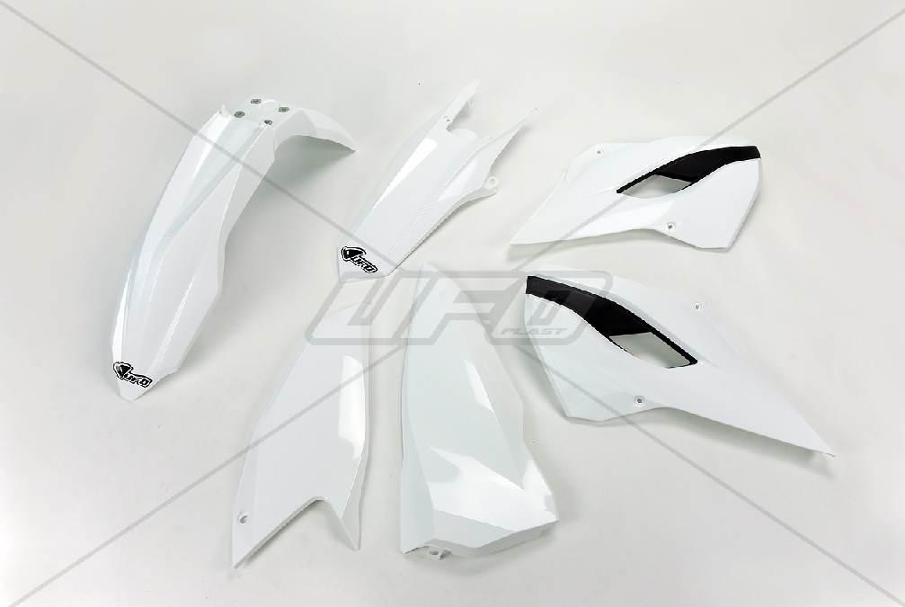 Ufo Komplet Plastików Husqvarna Te/Fe 125/250/300/350/450 '14 Kolor Oem Bia