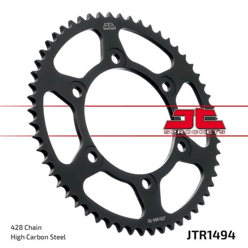 Jt Zębatka Tylna 1494 56 Kawasaki Ninja 125/Z 125 '19 Jtr1494.56 * Łańc. 42 - zdjęcie 2