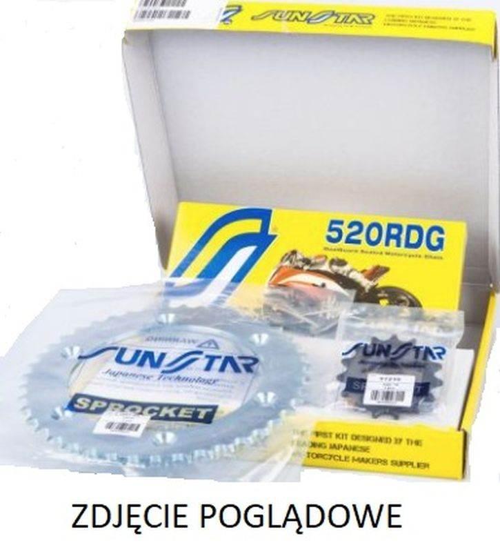 Sunstar Zestaw Napędowy Yamaha Xtz 660 Tenere 91-95 Standard 15/45/110 Do 7