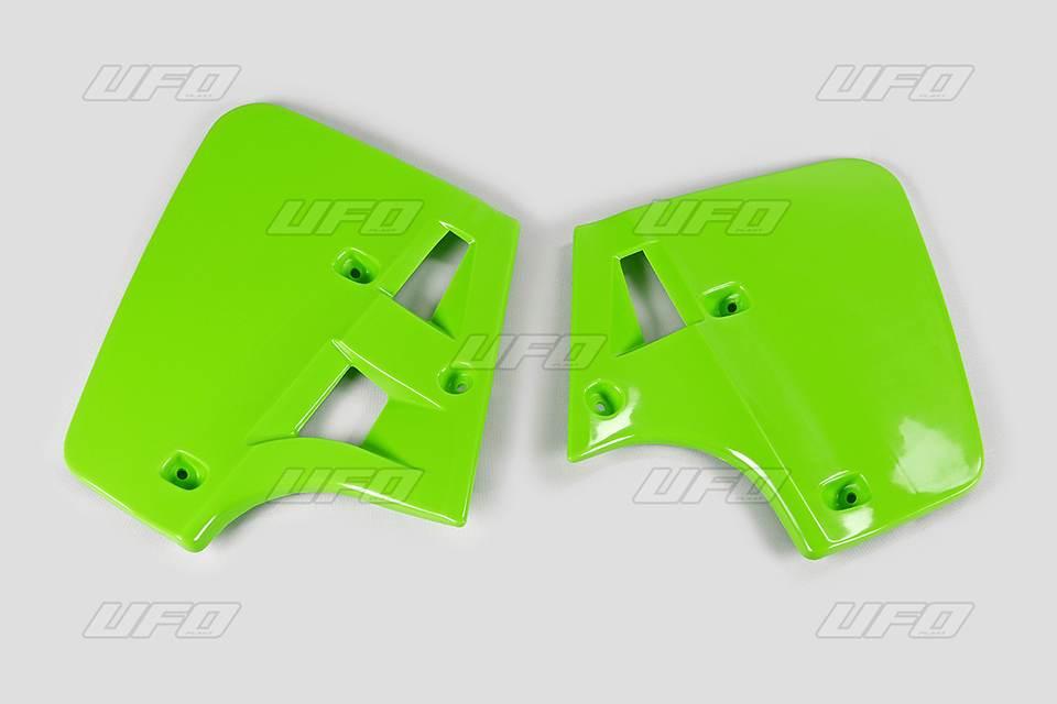 Ufo Osłony Chłodnicy Kawasaki Kx 250 '87 Kolor Zielony
