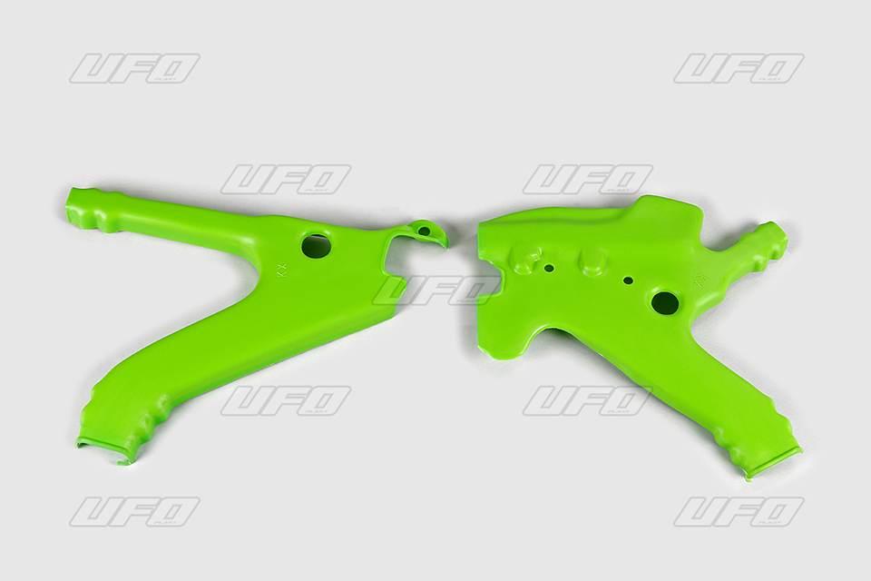 Ufo Osłony Ramy Kawasaki Kx 125/250 '91 Kolor Zielony
