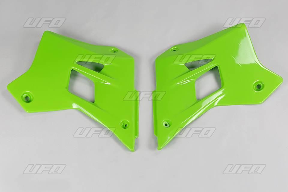 Ufo Osłony Chłodnicy Kawasaki Kdx 200 '95-18 Kolor Zielony