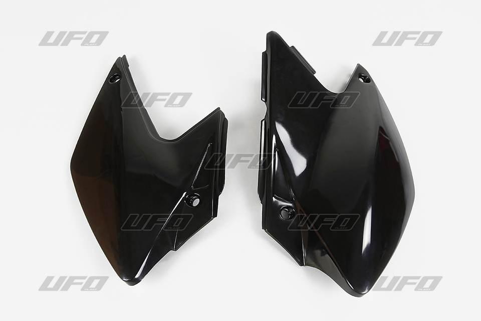 Ufo Boczki Tylne Kawasaki Klx 450R '07-'25 Kolor Czarny