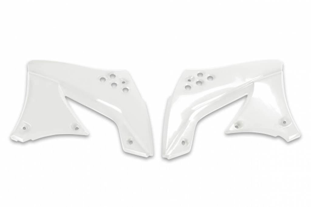 Ufo Osłony Chłodnicy Kawasaki Kxf 450 '09 Kolor Biały Kx -