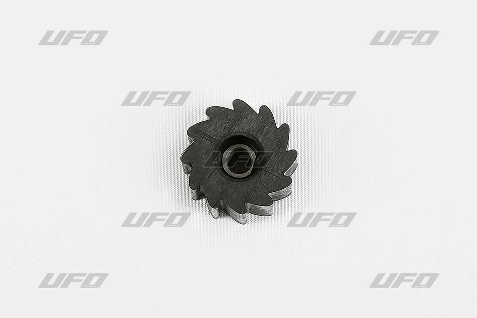 Ufo Rolka Łańcucha Kawasaki Kxf 250 '09-'20, Kxf 450 '09-'18 Kolor Czarny Z