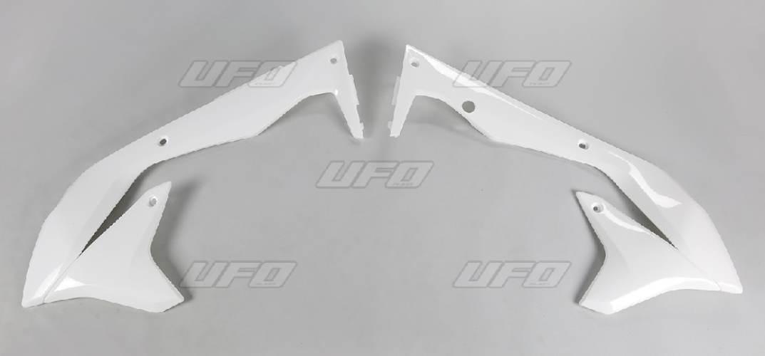 Ufo Osłony Chłodnicy Kawasaki Kxf 450 '16-'17 Kolor Biały