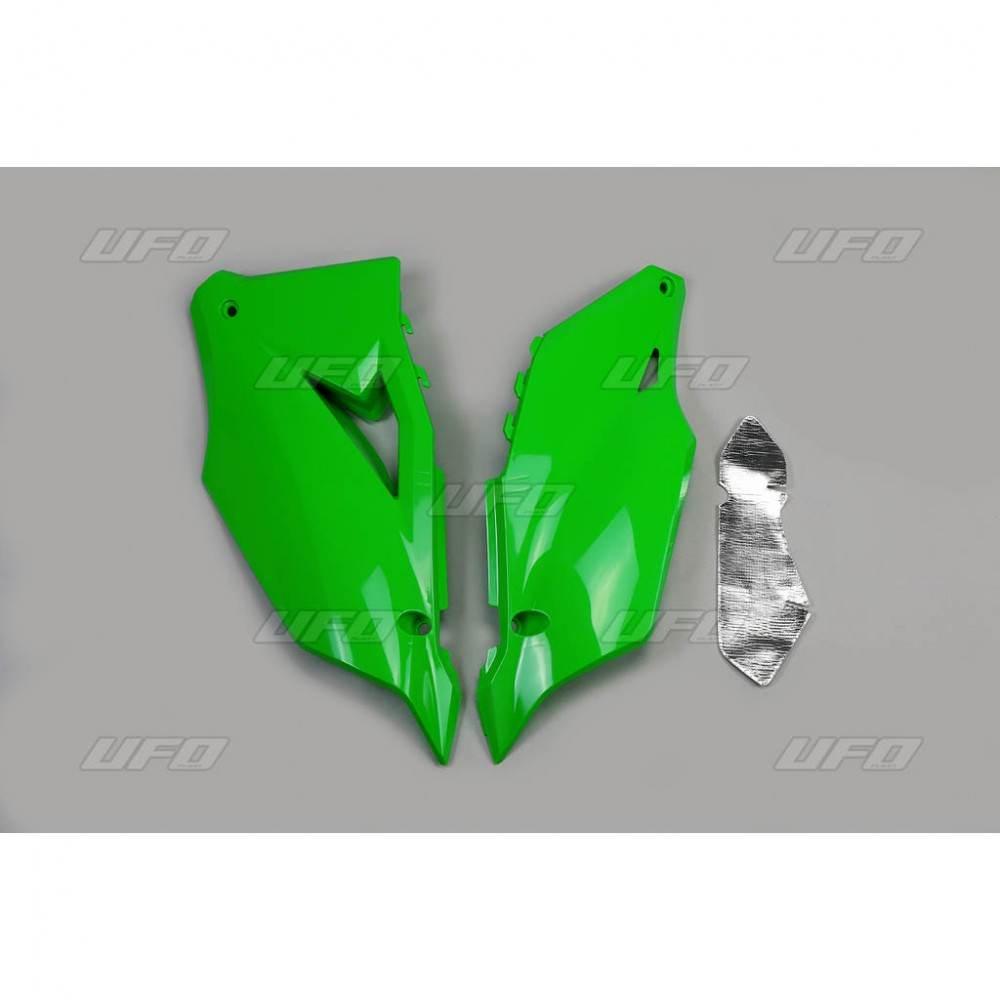 Ufo Boczki Tylne Kawasaki Kxf 450 '19-'23 Kxf 250 '21-'24 Kolor Zielony