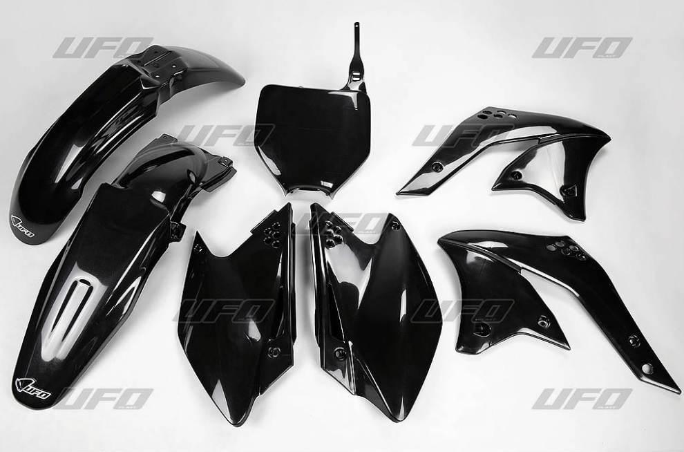 Ufo Komplet Plastików Kawasaki Kxf 250 '07 Kolor Czarny Ka208E001