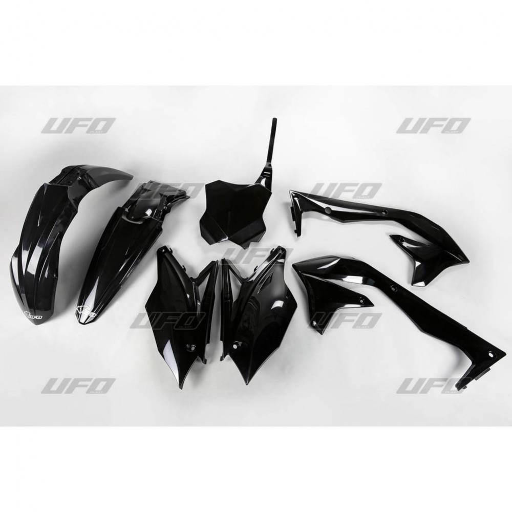 Ufo Komplet Plastików Kawasaki Kxf 450 '18 Kolor Czarny Ka226E001