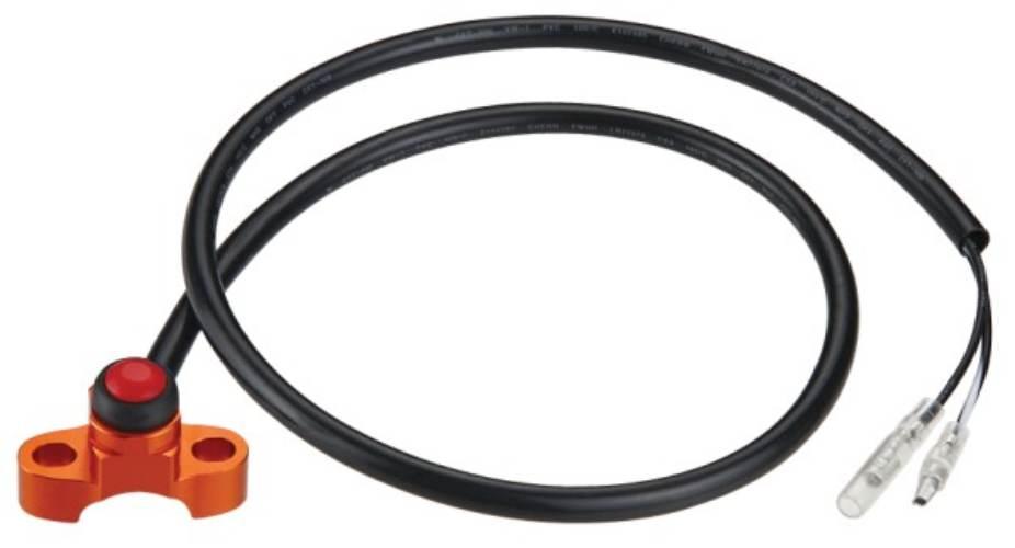 Accel Wyłącznik Zapłonu Uniwersalny Aluminiowy Kolor Pomarańczowy Ks-01Or