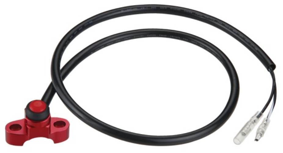 Accel Wyłącznik Zapłonu Uniwersalny Aluminiowy Kolor Czerwony Ks-01Rd