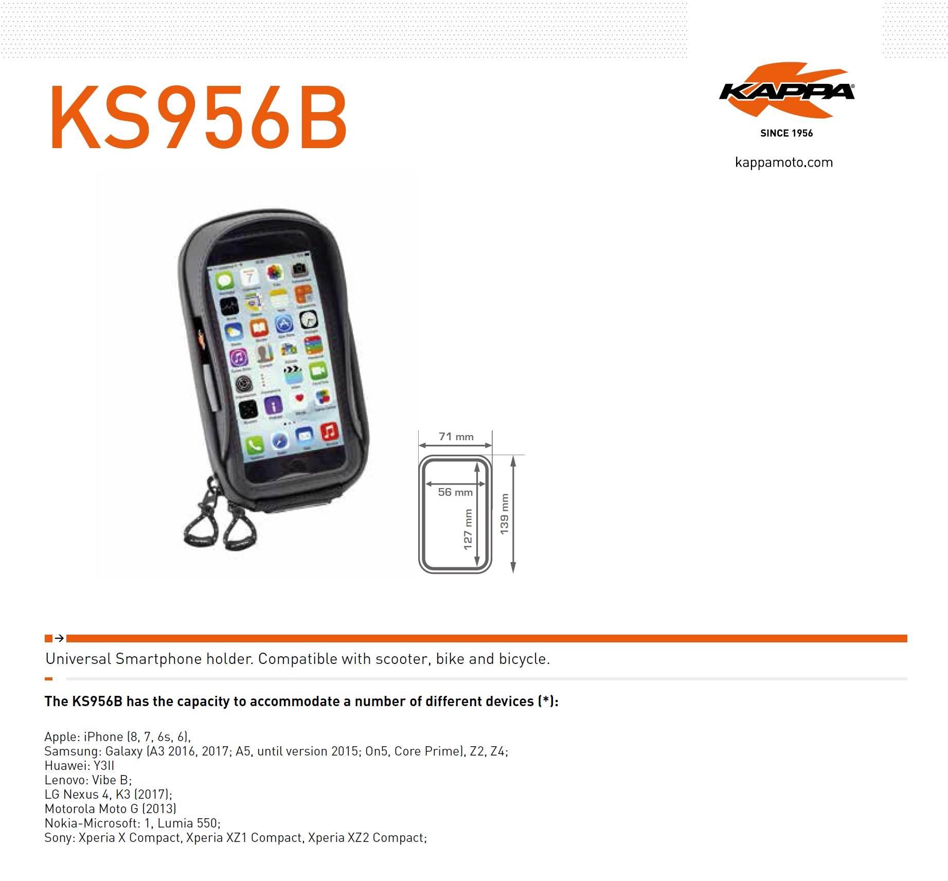 Kappa Torba Na Gps Smartphone Iphone 6/6S/7/8 Samsung Galaxy Nokia/Microsof