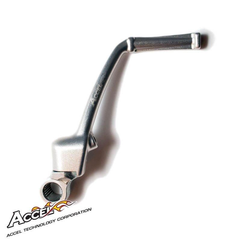 Accel Dźwignia Startera Kopka Aluminiowa Kawasaki Kx 65 '00-'24, Kolor Sreb