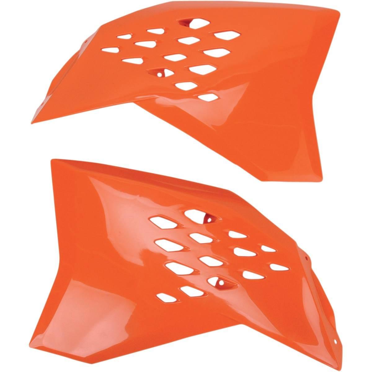 Ufo Osłony Chłodnicy Ktm Sx '07-'08, Exc '08 Kolor Pomarańczowy = Kt0401612