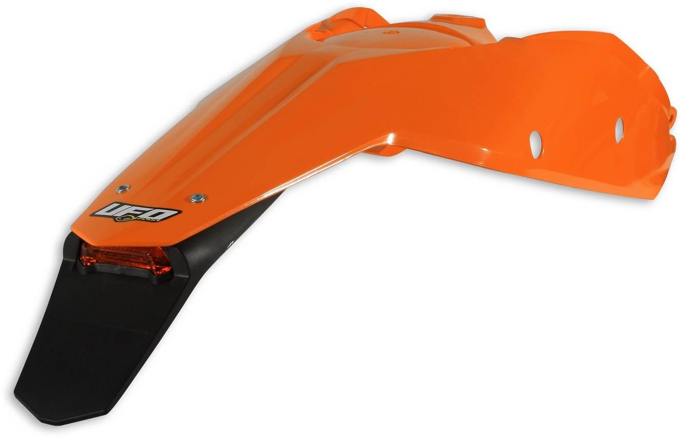 Ufo Błotnik Tył Ktm Sx '07-'10, Exc '08-'11 Z Lampką Kolor Pomarańczowy End